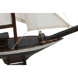 Barco Mediterraneo DKD Home Decor Crudo Marron 8 x 70 x 55 cm Set de 3 Barco Mediterraneo DKD Home Decor Crudo Marron 8 x 70 x 55 cm Set de 3