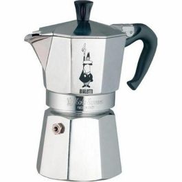 Bialetti Moka Express Cafetera Italiana de Aluminio para 4 Tazas Precio: 40.79000024. SKU: B158L3TY3S