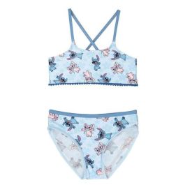 Bikini-Braga Para Niñas Stitch Azul 8 Años Bikini-Braga Para Niñas Stitch Azul 8 Años