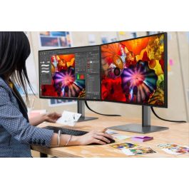 HP Z25xs G3 Monitor DreamColor QHD HDR USB-C para Diseño con Precisión de Color Calibrado de Fábrica, Miles de Millones de Colores y Contraste Realista