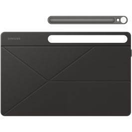 Samsung Smart Book Cover para Galaxy Tab S10 FE+, Funda Negra con Soporte, Portabolígrafo y Función Auto On/Off para Tablet de 10.9"