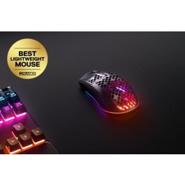 SteelSeries Aerox 3 Wireless Ratón Gaming RF + Bluetooth Óptico 18000 DPI Nº 62612