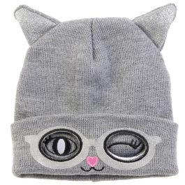 Sensly Gorro Infantil Superhéroe-Gato con Antifaz Talla Única El borde al desdoblarse se convierte en antifaz