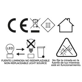 Home Deco Factory Neón Led A Pilas Arcoiris Colección Neon