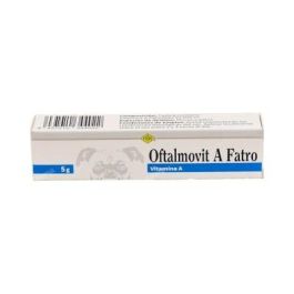 Fatro Oftalmovit A Pomada 5 gr Vitamina A Palmitato 10000 UI para Ojos Precio: 14.88999985. SKU: B15PSZAMJ2