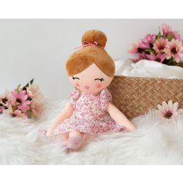 KioKids Muñeca de Trapo Multicolor con Vestido Floral para Bebés +10 Meses, Suave y Ligera, Poliéster Precio: 11.979. SKU: B1EM7326JE