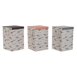 DKD Home Decor Cesta para la Ropa Poliéster Colores Surtidos (Gris, Burdeos, Naranja) Alto 55 cm Ancho 36 cm Fondo 36 cm Pack de 3 Precio: 31.67538. SKU: S3029031