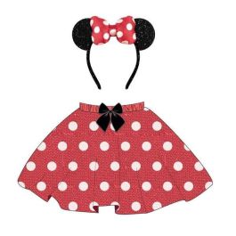 Set de belleza accesorios fantasia minnie.incluye falda y diadema. 12.5 x 19.0 x 0.1 cm