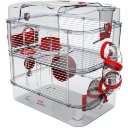 Jaula ZOLUX en 2 pisos para hámsters, ratones y jerbos - Rody3 duo - L 41 xd 27 xh 40.5 cm - Granadina Precio: 54.58999942. SKU: B16YVTC4E5