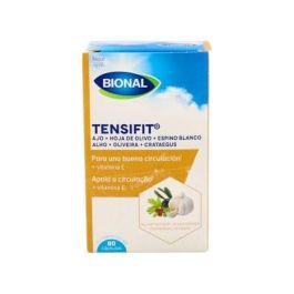 BIONAL Tensifit Xtra Ajo Olivo Espino Blanco, Vitamina E, 80 Cápsulas para Circulación Normal y Protección Celular Precio: 19.9899997. SKU: B1HLRBS4NC