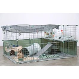 ZOLUX ZOL1713272885618 Recinto Modular Neo Park para Conejos y Pequeños Animales 140x105x70 cm (1,84 m²)