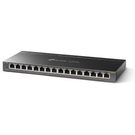 Tp-link TL-SG116E Switch Gigabit 16 Puertos 10/100/1000Mbps, Conmutador Easy Smart, Sin Ventilador, Caja Metálica