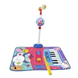 Alfombra bateria y piano peppa pig con microfono de pie y baquetas 77x59x82 cm Precio: 37.79000005. SKU: B1D8TA98JQ