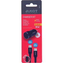 Auto-T Cargador para Coche USB-C 20W 5A - 540225 - AUT3221325402257