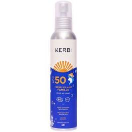 Kerbi Crema Solar Familiar SPF50 150g Protección UVA/UVB Piel Sensible Sin Perfumes Testada Dermatológicamente Rostro y Cuerpo Precio: 33.94999971. SKU: B15MCMBYKV