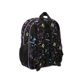 Mochila Infantil Monster High Negro 32 X 38 X 12 cm