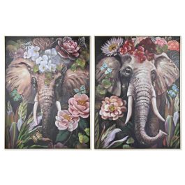 Lienzo Home ESPRIT Poliestireno Lienzo 92 x 4,5 x 122 cm Precio: 156.50000003. SKU: B1BM52MMPN