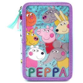 CYP Brands Plumier triple Peppa Pig Estuche completo con 39 piezas, lápices de colores y rotuladores Precio: 15.49999957. SKU: B1A6RHAFTJ