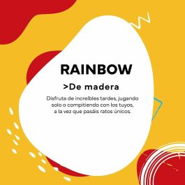Cayro Rainbow Juguete de Madera para 1 Jugador - Edad Mínima Recomendada a partir de 18 Meses Cayro Rainbow Juguete de Madera para 1 Jugador - Edad Mínima Recomendada a partir de 18 Meses