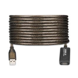 Ewent EW1021 Cable USB 2.0 A Macho a Hembra 10 m Negro
