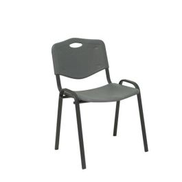 Silla Piqueras Y Crespo Robledo Confidente Ergonomica Apilable Estructura Negra Asiento Y Respaldo Pvc Gris Pack De 4 Precio: 202.50000012. SKU: S5703662