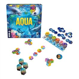 Devir Juego de Mesa Aqua para 1-4 Jugadores, 40 min, a partir de 8 años, estrategia de construcción de arrecifes marinos