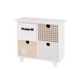 Caja-Joyero LEAVES Blanco Gris Natural Madera MDF 26 x 11 x 24 cm Precio: 29.6899999. SKU: B19E764LKZ