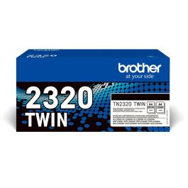 Toner Brother Tn-2320 Dcpl2520Dw -2540D- Mfcl2700Dw - 2720Dw - 2740Dw Negro 2600 Paginas Pack 2 Unidades