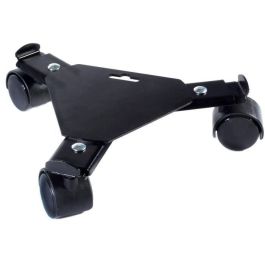 Nature Estantería Enrollable Extensible para Plantas, Metal Negro - H6 x 27/37 x 27/37 cm