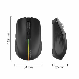 COOLBOX Raton Inalambrico Gaming W01 Negro
