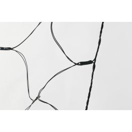 DKD Home Decor Luces de Navidad Modernas LED Azules con 100 Bombillas, Cable 300 cm, Apta para Exterior IP44