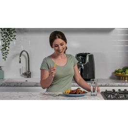 Ninja AF160EU Freidora de Aire Caliente MAX 5.2L Gris con 6 Funciones: Freír, Asar, Hornear para 6 Personas, 1750W