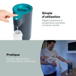Babymoov Milky Now Preparador de biberones y calentador de agua rápido con termostato, dispensa 60ml, mantiene temperatura 6h, capacidad 1.1L, hierve a 100°C Babymoov Milky Now Preparador de biberones y calentador de agua rápido con termostato, dispensa 60ml, mantiene temperatura 6h, capacidad 1.1L, hierve a 100°C