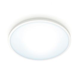 Plafon led wiz 16w 1500lm ø292mm marco blanco philips