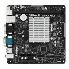 ASROCK N100 DC-ITX Intel N100 Mini ITX Placa Base DDR4