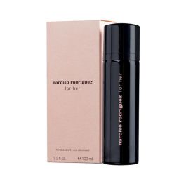 Narciso Rodriguez FOR HER Desodorante Vaporizador Mujer 100 ml. Protección Duradera Anti-Olor y Sudoración con Notas Florales de Almizcle. Precio: 24.99000053. SKU: S0548947