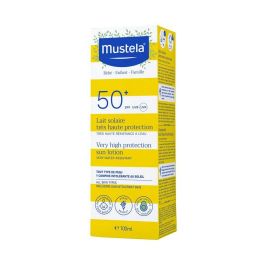 Mustela Leche Solar Muy Alta Protección SPF50+ para Bebé y Niño, 100 ml