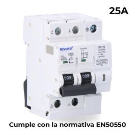 Revalco IGA 2P 25A C 10KA Protector de Sobretensión Permanente según EN-50550 y Transitorio 5-15KA 275V Blanco Precio: 58.49999947. SKU: B18LDZSV2J