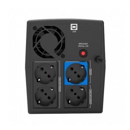 PHASAK SAI 1560VA Sirius Interactivo con AVR, toma protegida y pantalla LCD