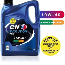 ELF ELF3425901148212 - Aceite de motor Evolution 700 10W-40 - Bidón de 5 litros