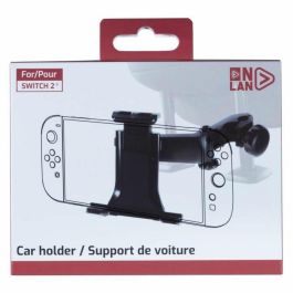 Onlan 3015220019340 Soporte para Coche para Nintendo Switch 2, Consolas Portátiles y Tablets de 8 Pulgadas - Negro