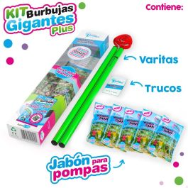 Juego de Pompas de Jabón WOWmazing 41 cm (20 Unidades)