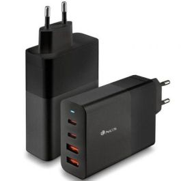 Cargador de Pared GaN NGS Bud 100W/ 2xUSB Tipo-C/ 2xUSB/ 100W Cargador de Pared GaN NGS Bud 100W/ 2xUSB Tipo-C/ 2xUSB/ 100W