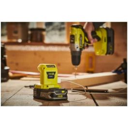 Ryobi R18USB Cargador USB 18V con 2 Puertos para Batería ONE+