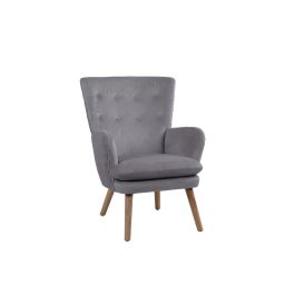 Butaca Scandi DKD Home Decor Gris Oscuro Natural 67 x 92 x 66 cm Butaca Scandi DKD Home Decor Gris Oscuro Natural 67 x 92 x 66 cm