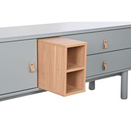 DKD Home Decor Mueble TV Urban Gris MDF y PU 140 x 55 x 40 cm