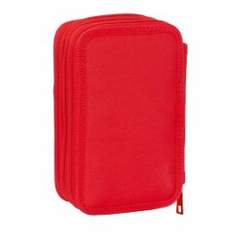 Safta Plumier triple 37 piezas Mickey Mouse 12,5x19,5x5,5cm