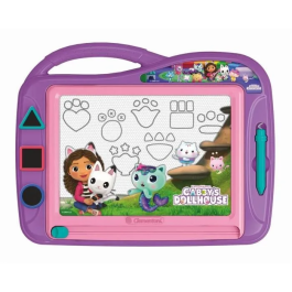 Clementoni CLE8005125281874 Pizarra Mágica La Casa de Muñecas de Gabby