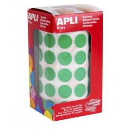 Apli Gomets Redondos 15 mm Rollo Verde - 2832 Unidades Precio: 3.50000002. SKU: B1GSXLXPM2