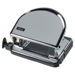 Petrus Taladradora 52 C cromada metálica 2 agujeros 20 hojas con regleta, punzones afilados y ventana de formato 115x60mm Precio: 30.68999956. SKU: BIX33706